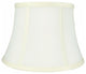 7x10x7" Faux Silk Bell Lamp Shade, Cream