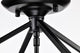 4-Light 12 in. Matte Black Cage Lantern Farmhouse Semi-flush Mount