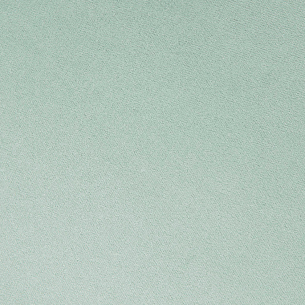 Madison Park Grafton T-Shape Simi Wing-Style Velvet Lounge Chair, Seafoam
