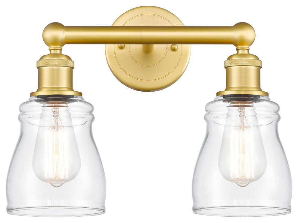 Innovations Ellery 2 13.75" Bath Vanity-Light Satin Gold