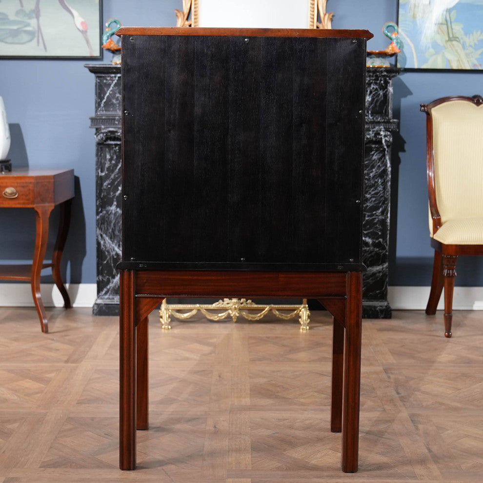 Mahogany Silver Chest