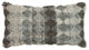 Gray Beige Berber Textured Lumbar Pillow