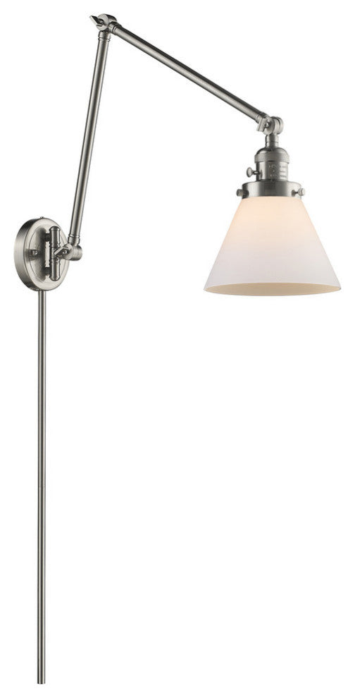 Innovations Lighting 238-Sn-G41-Led 1 Light Dimmable Led Swing Arm
