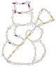 15" Lighted Snowman Christmas Window Silhouette Decoration