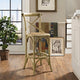Modern Urban Contemporary Bar Stool, Brown Wood