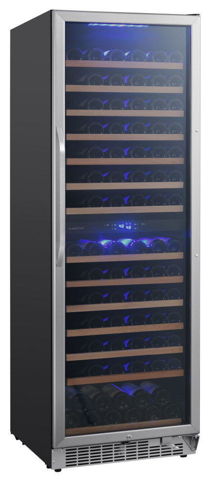 EdgeStar CWR1552DZ 24"W 141 Bottle Capacity Built-In or - Stainless Steel