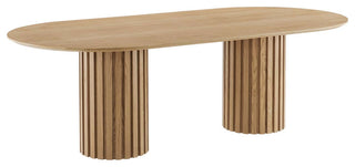 Senja 95" Oval Dining Table