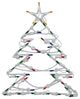 18" LED Lighted Tree Christmas Window Silhouette Decoration