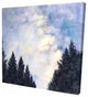 Tree With Autumn Colors, Fine Art Gallery Wrapped Canvas, 24"x24"