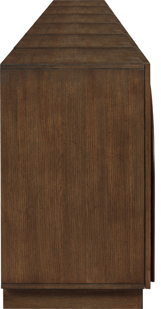 Navona Oak Veneer Sideboards / Buffet, Brown, 6pc