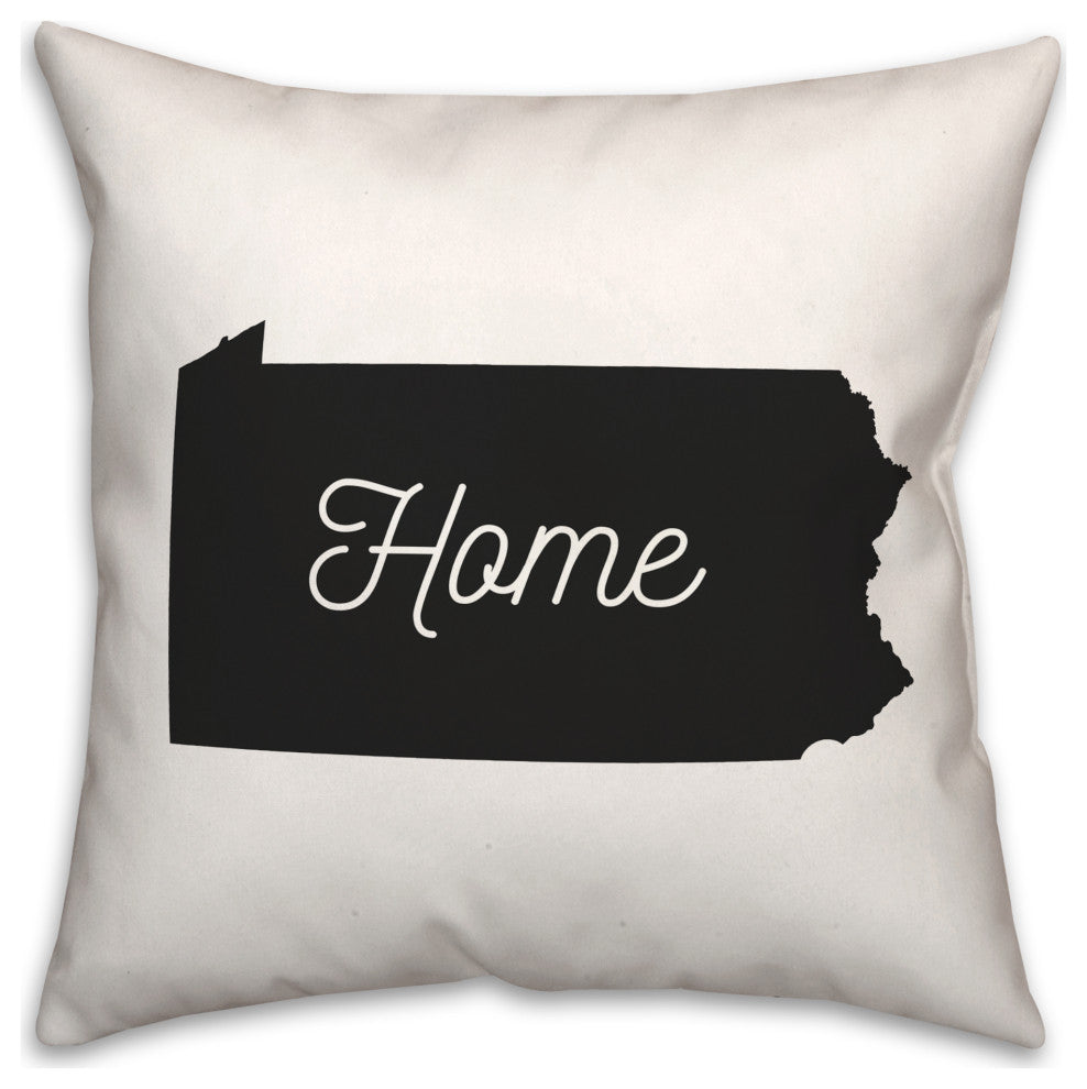 Pennsylvania Home 18x18 Spun Poly Pillow
