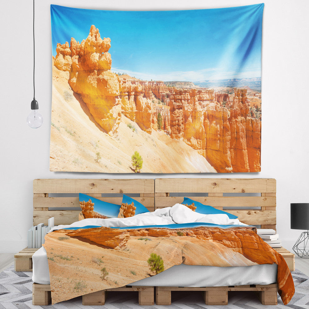 Beautiful Bryce Canyon Landscape Wall Tapestry, 60"x50"