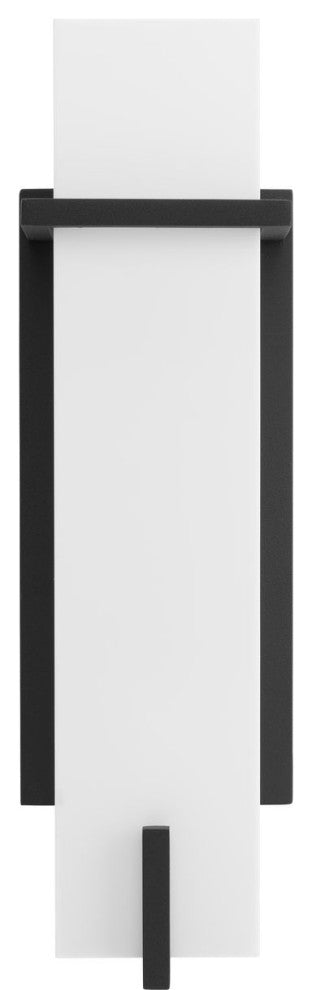 Antrim Collection One-Light Medium Outdoor Wall Lantern, Black