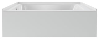 PULSE Tubs White 100% Acrylic Alcove Tub, 30"D, Left