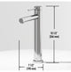 VIGO Jewel 11" H Single Handle Single Hole Bathroom Vessel Faucet, Chrome