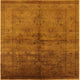 Ahgly Company Indoor Square Mid-Century Modern Area Rugs, 7' Square