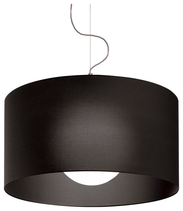 Fog Pendant, Black, 19.7"