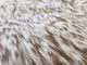 Brown and White Salt and Pepper Exotic Extra Large Brazilian Cowhide