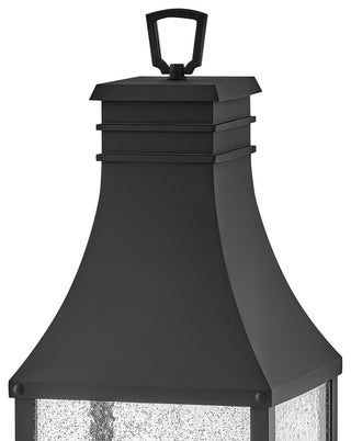 Hinkley Beacon Hill Large Pier Mount Lantern, Museum Black