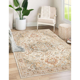 Impressions Medallion Area Rug - Multi, 2'6"x7'5"