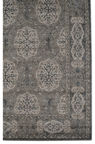 Alessana Banbury Bordered Area Rug, Walnut, 2'x3'