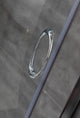 Aston Semi Shower Enclosure, Stainless Steel, 40"x40"x75"