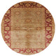 Ahgly Company Indoor Round Mid-Century Modern Area Rugs, 5' Round