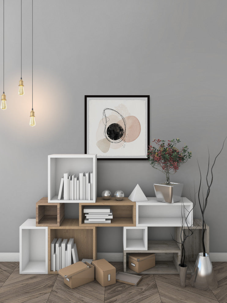"Sphere of Hope" Framed Painting Print, 12x12