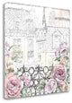 "Paris Roses II" By Beth Grove,Ready to Hang Giclee Print on Gallery Wrap Canvas