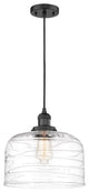 INNOVATIONS 201C-BK-G713-L 1-Light Mini Pendant Matte Black