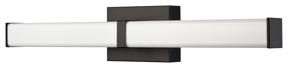 Tron LED Light 24 in. Matte Black Vanity Light