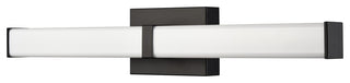 Tron LED Light 24 in. Matte Black Vanity Light
