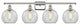 Innovations Lighting 516-4W-PN-G122-8 Athens 4 Light 36" Bath Vanity Light