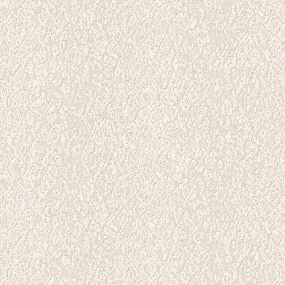 Modern Animal Textured Wallpaper, Snake, Off-White White, 1 Roll