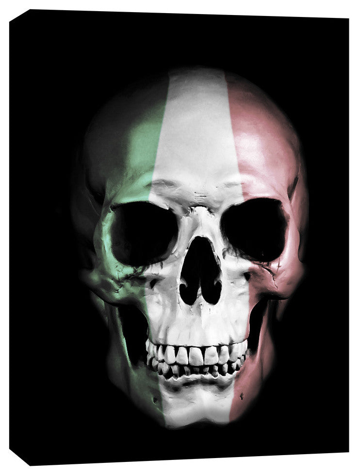 Cortesi Home "Italian Skull" by Nicklas Gustafsson, Giclee Canvas Art, 26"x34"