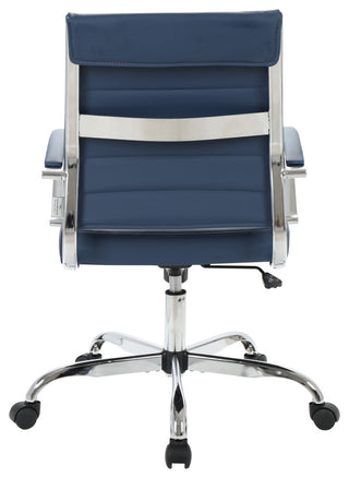 LeisureMod Benmar Leather Office Chair