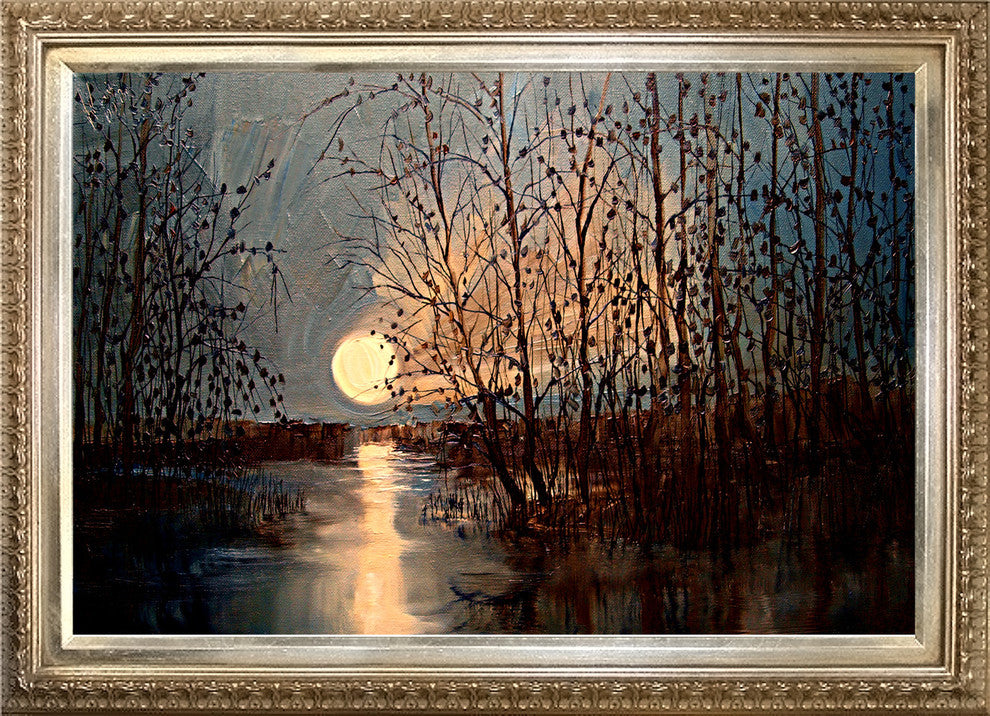 ArtistBe Moon with Frame, 30 x 42