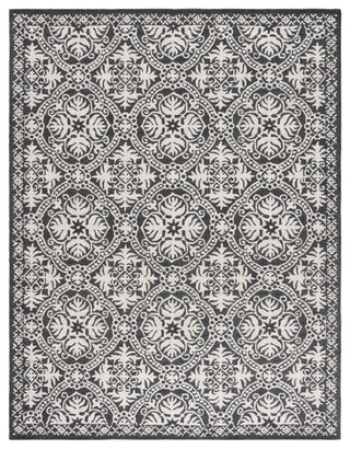 Lauren Ralph Lauren Nina LRL6606 Rug, Charcoal/Ivory, 4'x6'