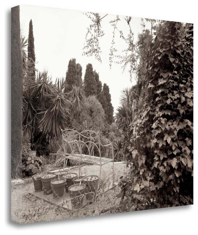 "Banc De Jardin - 62" By Alan Blaustein, Giclee Print on Gallery Wrap Canvas