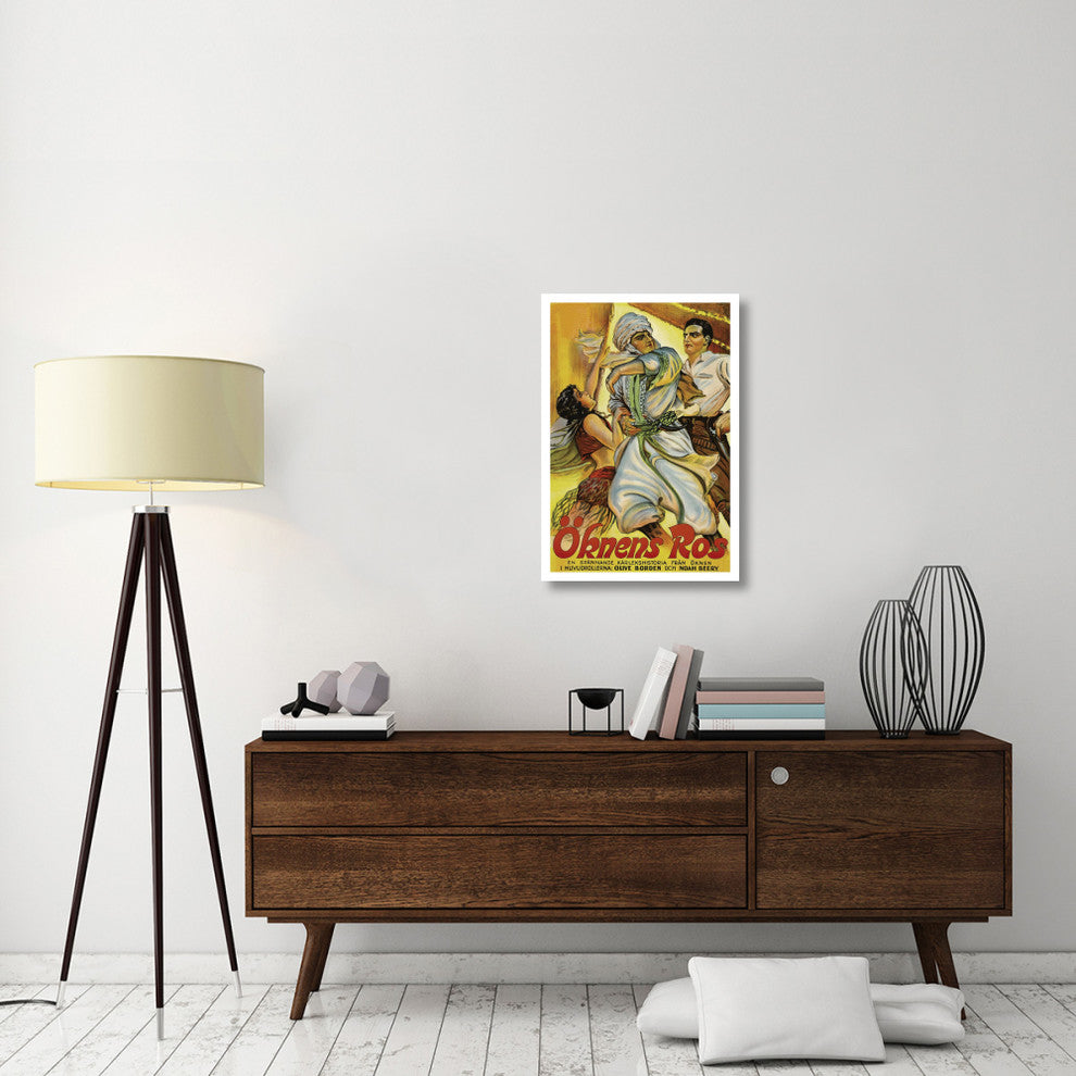 "Vintage Film Posters: Love in the Desert "Okens Ros" Print, 22"x32"