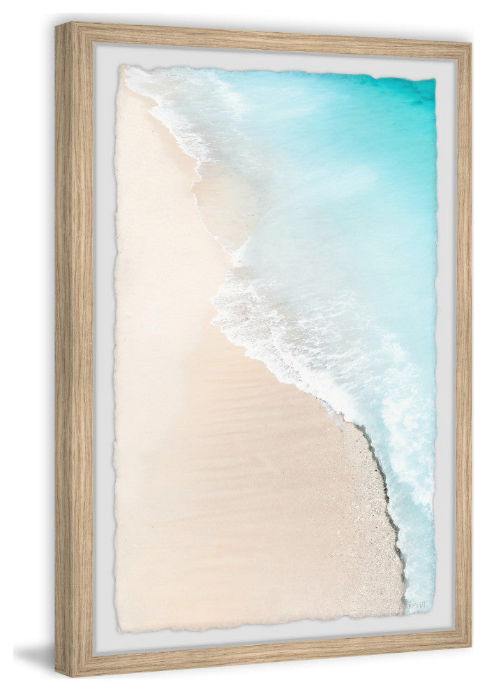"Off in Paradise" Framed Painting Print, 24x36
