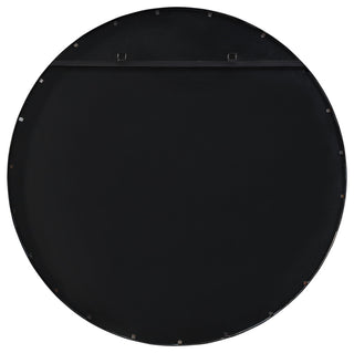 Uttermost 09734 Cashel 34" Diameter Circular Framed Bathroom - Satin Black