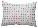 Dot Of Spots Decorative Throw Pillow, Romantic Purple, 14"x20"
