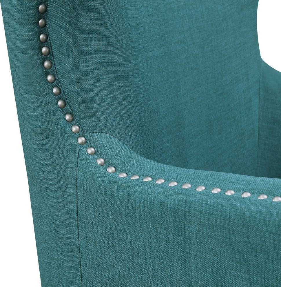 Picket House Furnishings Avery Accent Arm Chair, Teal