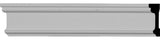 Pierced Moulding Backplate, fits Pierced Moulding Heights 1" and under