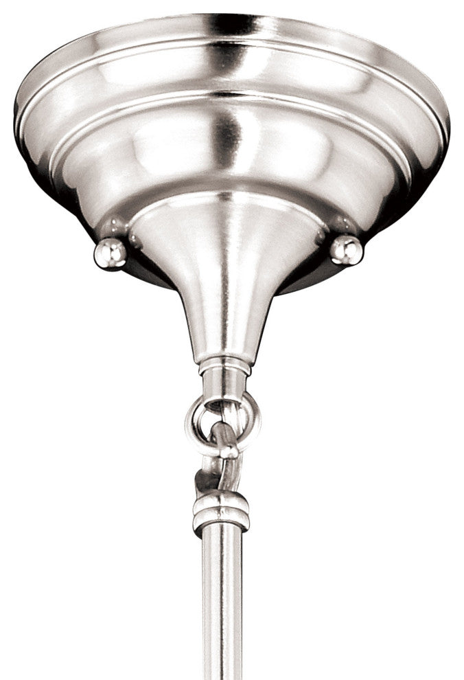 Vaxcel Lighting P0243 Huntley 1 Light 12"W Pendant - Satin Nickel