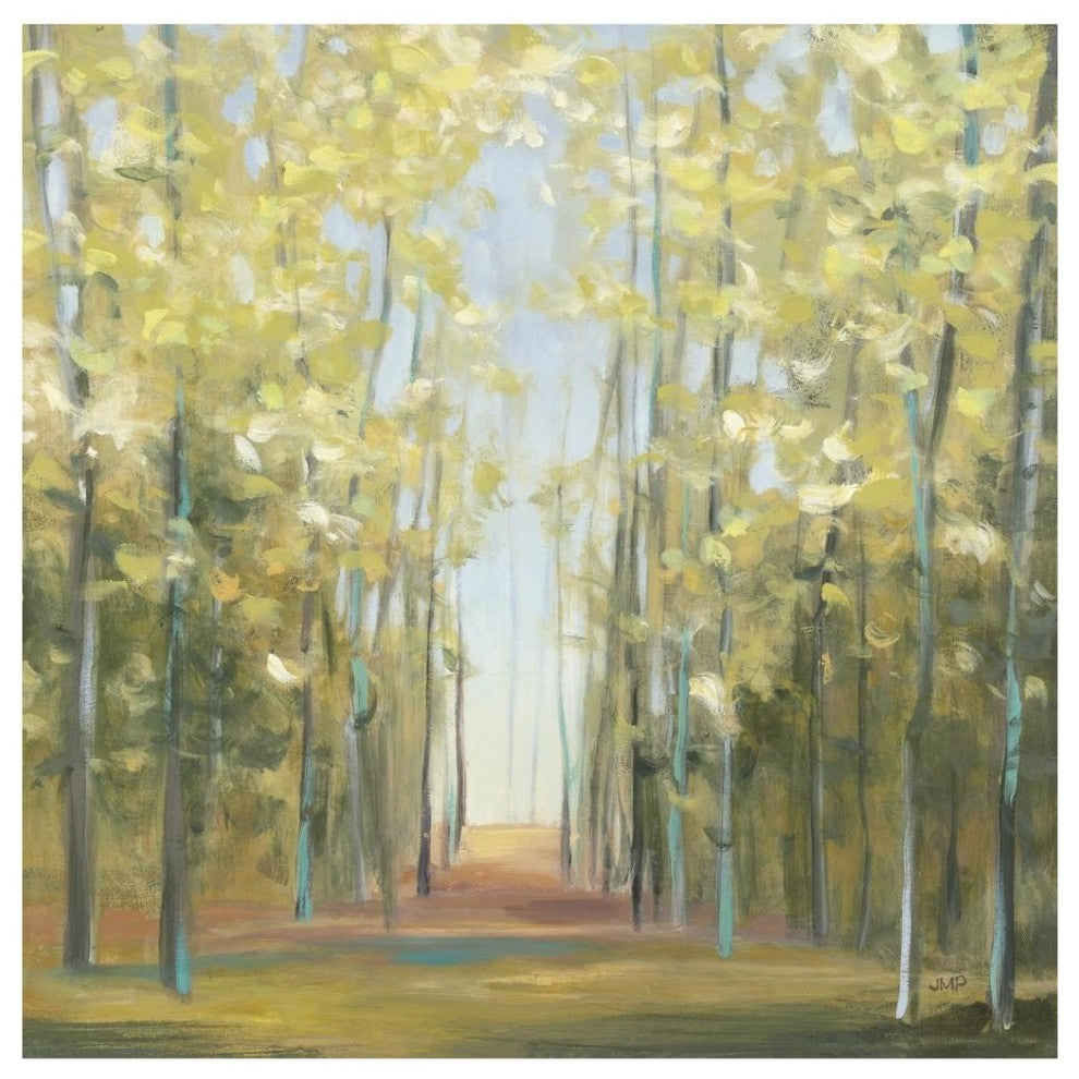 "Aspen Grove II" Digital Paper Print by Julia Purinton, 42"x42"