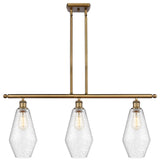 Innovations Cindyrella LED Island Light 516-3I-BB-G654-7-LED, Brushed Brass