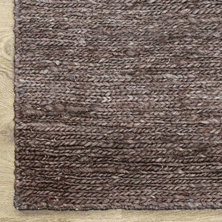 Hand Knotted Sumak Jute Eco-friendly Area Rug Solid Light Brown, [Rectangle] 3'x5'