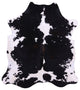 7' 1" X 6' 4" Organic Natural Hair-On Cowhide Area Rug C1710